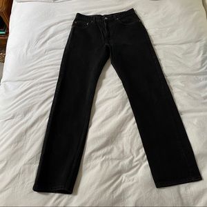 vintage Levi’s black 505 jeans size 34/34